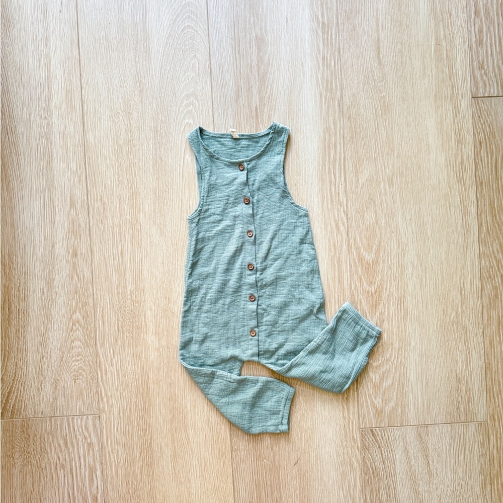Quincy Mae Organic Cotton Jumpsuit, 18-24m